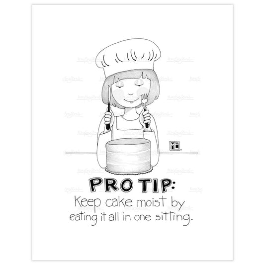 Baker's Pro Tip Fine Art Print