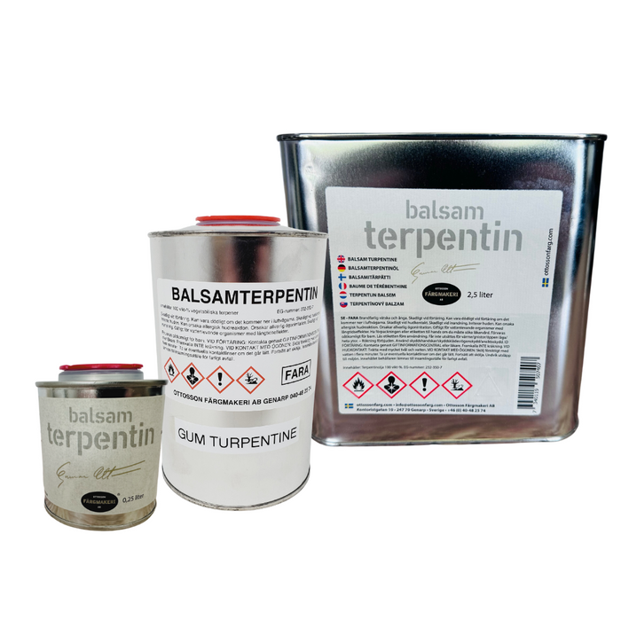 Balsam Turpentine-Ottosson Färgmakeri-Atlas Preservation