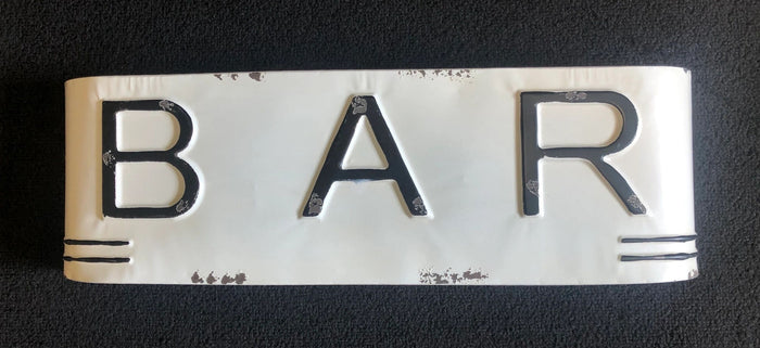 Bar Marquis Sign 20"