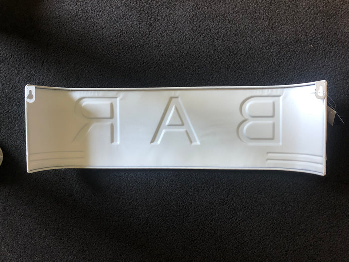 Bar Marquis Sign 20"