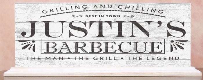 Custom Barbecue Sign