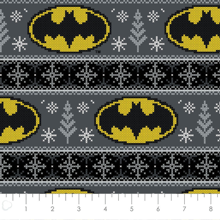 Batman Fair Isle Fabric, Camelot