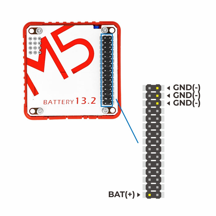 Battery Module 13.2 (1500mAh) - m5stack-store