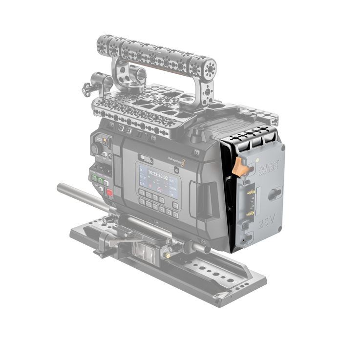 Battery Plate Wedge for Blackmagic URSA Cine 12K/17K