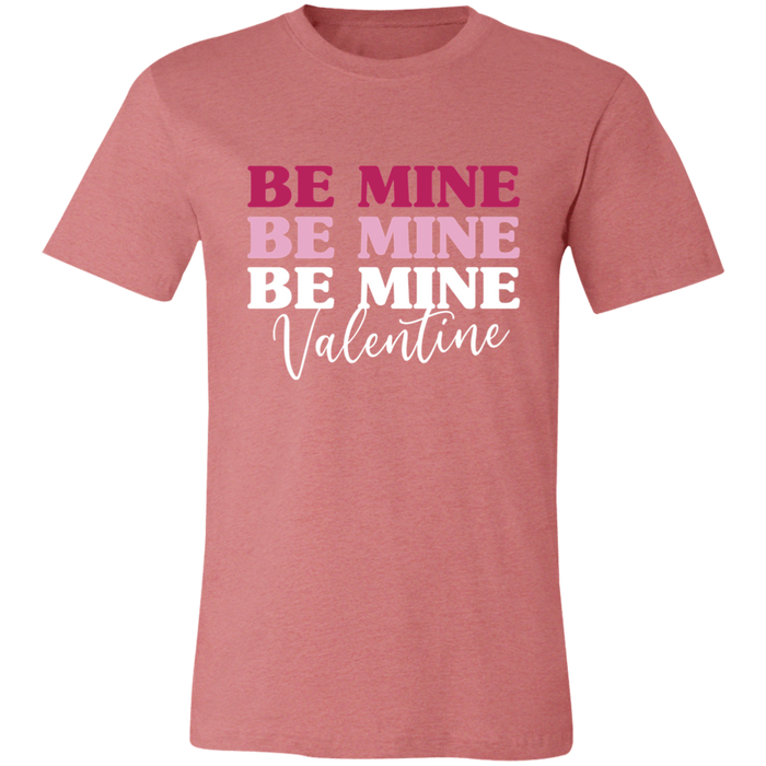 Be Mine graphic t-shirt in Heather Mauve