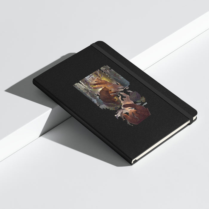 Bear Forest Hardcover bound notebook