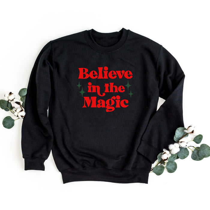 Believe in the Magic crewneck sweatshirt, product photo 3