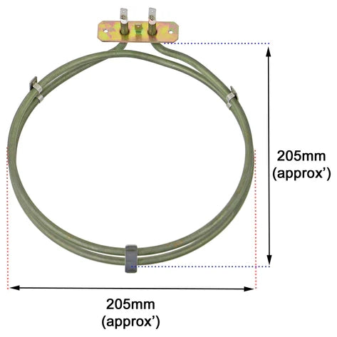 Belling Fan Oven Cooker Element 2100W Heater Element