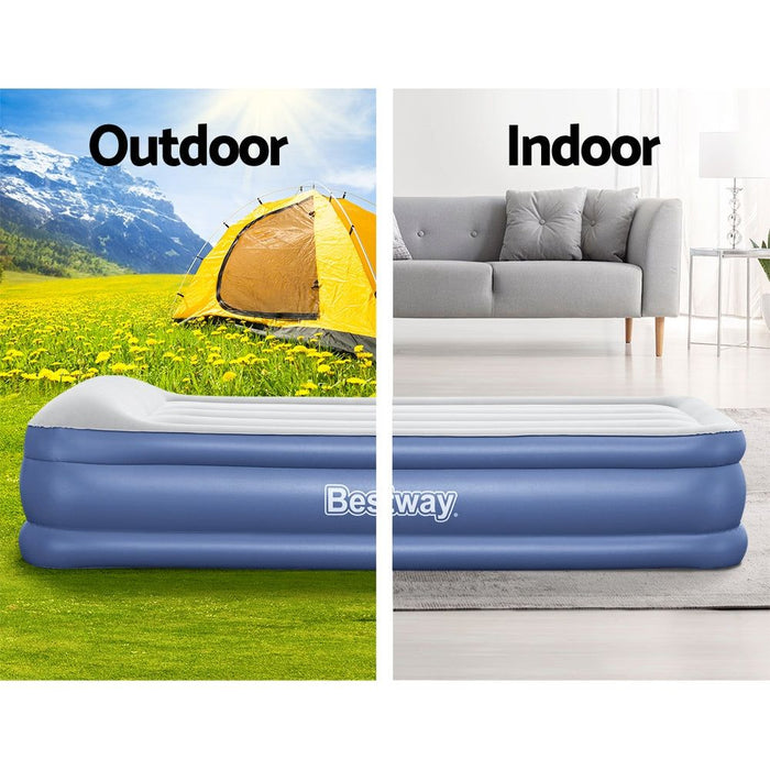 Bestway Air Bed - Single Size -Home Living Store - -