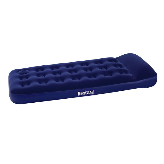 Bestway Single Size Inflatable Air Mattress - Navy -Home Living Store - -