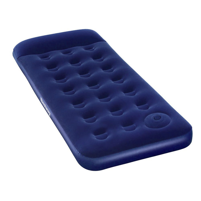 Bestway Single Size Inflatable Air Mattress - Navy -Home Living Store - -
