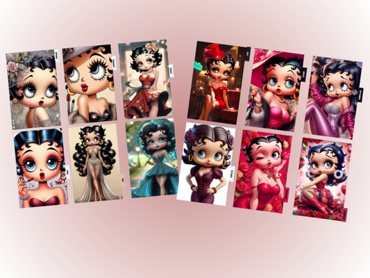 Betty | Monthly Dividers | A5 Rings | Set of 12 | PRE-ORDER