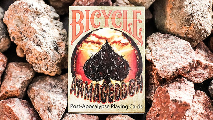 Bicycle Armageddon Post-Apocalypse Playing Cards by Will Roya