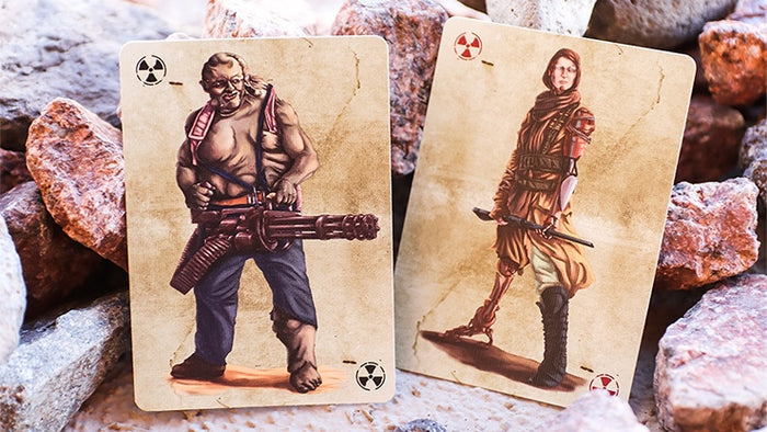 Bicycle Armageddon Post-Apocalypse Playing Cards by Will Roya
