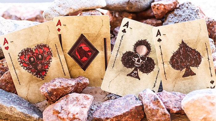 Bicycle Armageddon Post-Apocalypse Playing Cards by Will Roya