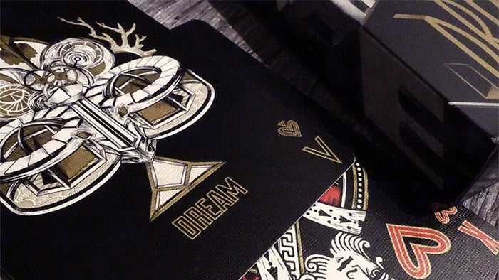 Bicycle Dream Black/Gold Playing Cards by Card Experiment