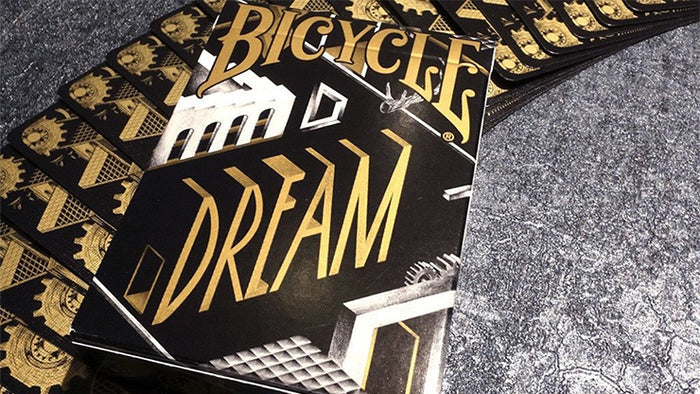 Bicycle Dream Black/Gold Playing Cards by Card Experiment