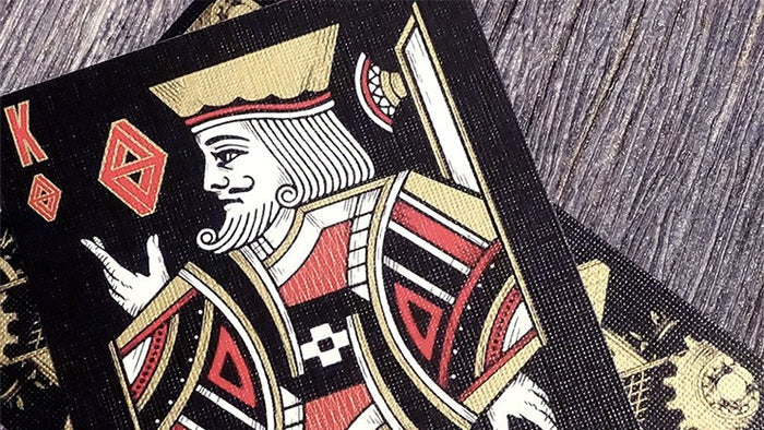 Bicycle Dream Black/Gold Playing Cards by Card Experiment