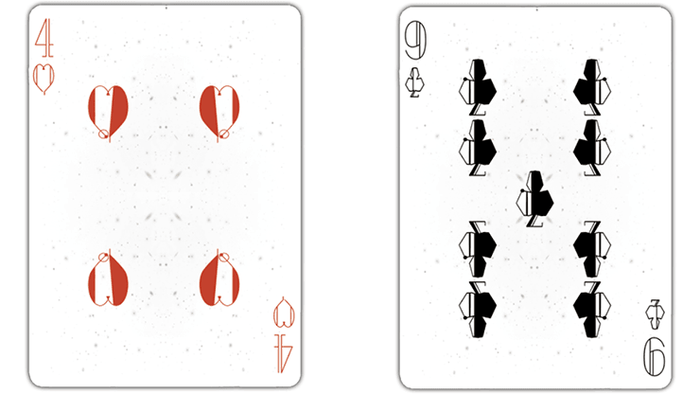 Bicycle Nebula Playing Cards by US Playing Card Co.