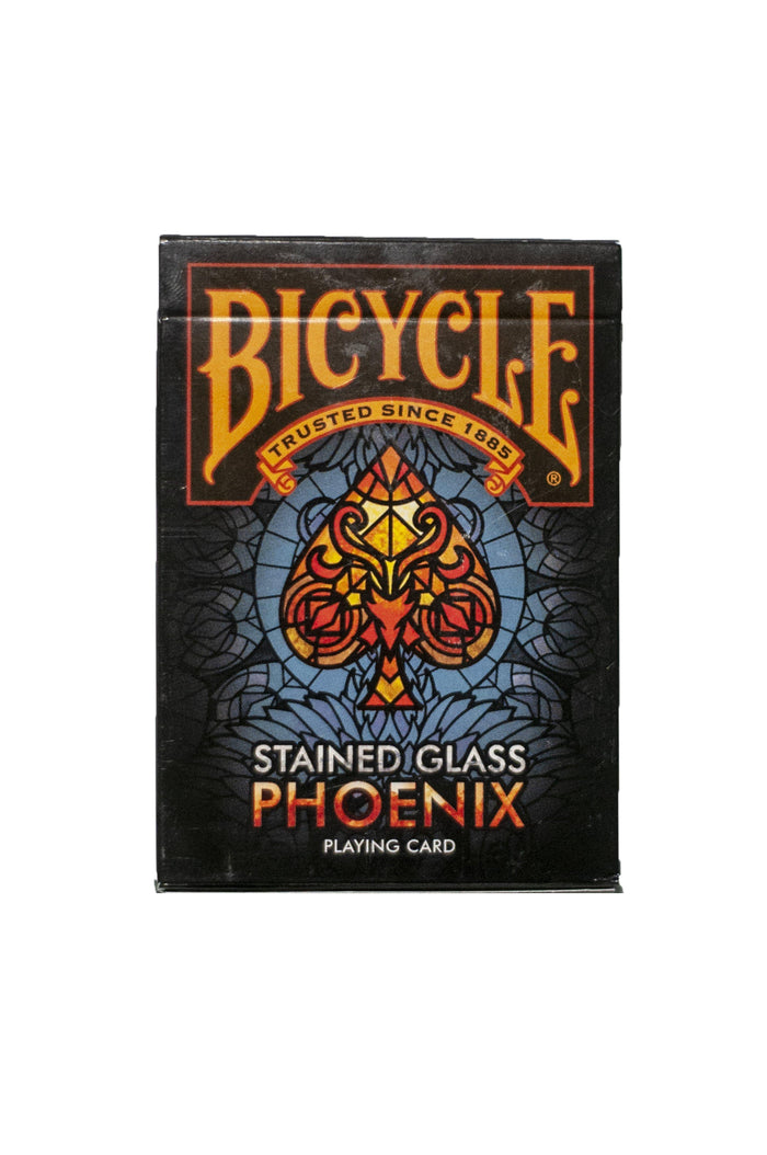 Bicycle Stained Glass Phoenix Playing Cards by US Playing Card Co.