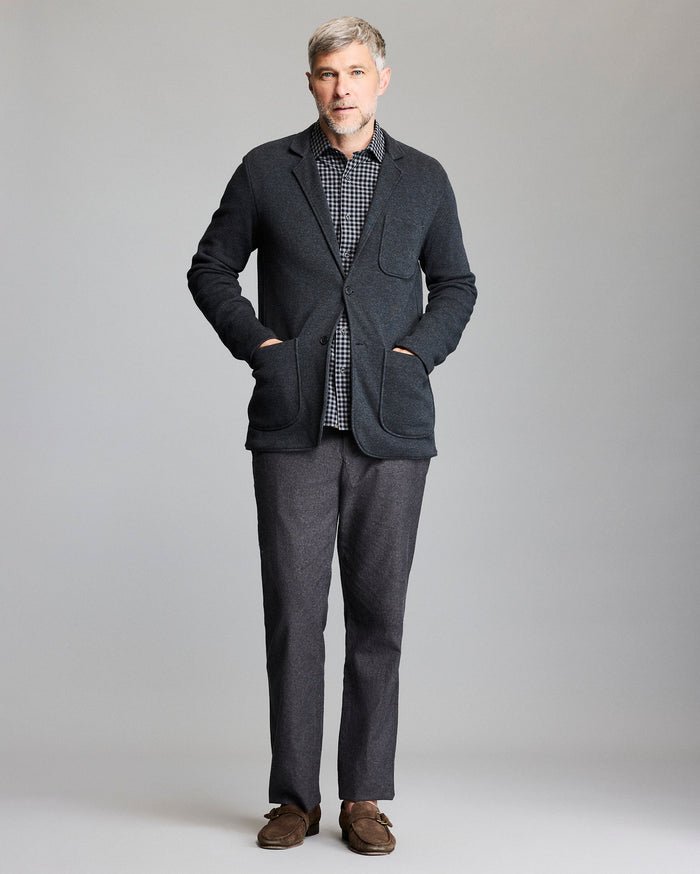 Billy Reid Heathered Knit Sport Coat