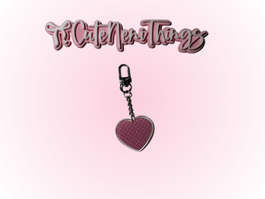 Binder Charms | 4CM | Pink