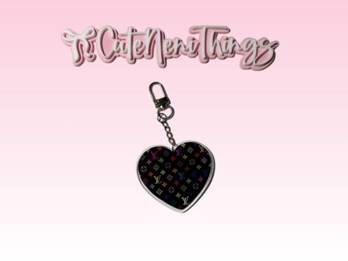 Binder Charms | 6CM | Black Multi