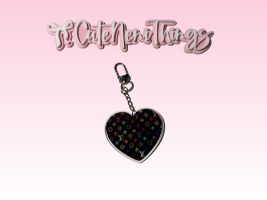 Binder Charms | 6CM | Black Multi