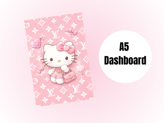 Binder Dashboard | A5 Rings | L Kitty2