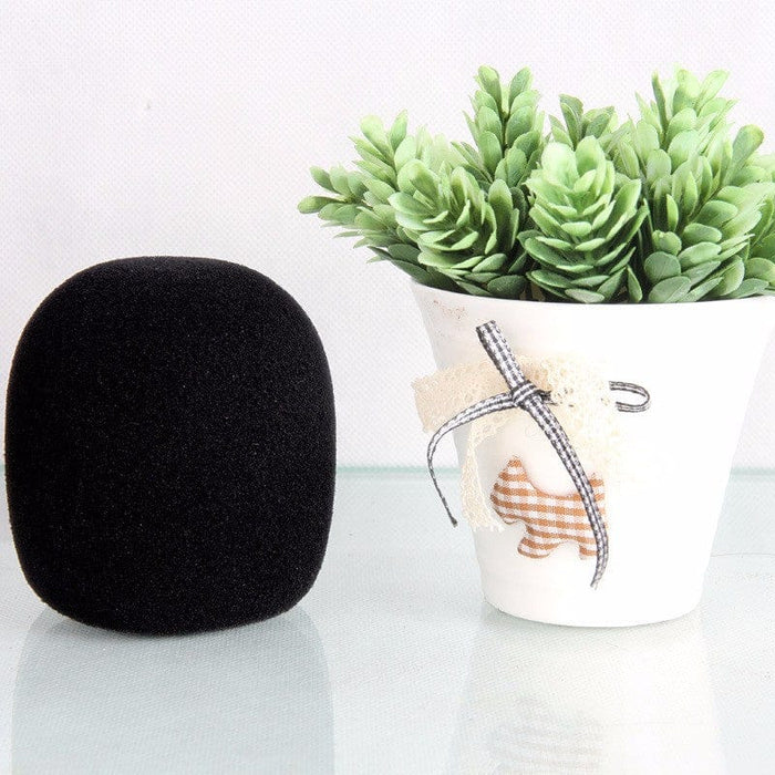 BK MULTI-COLOURED MIC SPONGES  Microphone Windsreen Cover - 2.9 x2.3 inches with Caliber Size is 1.4 inchess, compatible with most standard handheld microphones in market-49BWS1A Hannah's Variety Store
