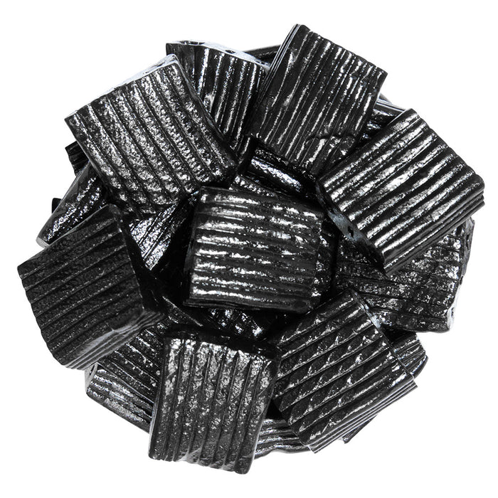 Black Licorice Finnska Ripples Candy - 8.8lb