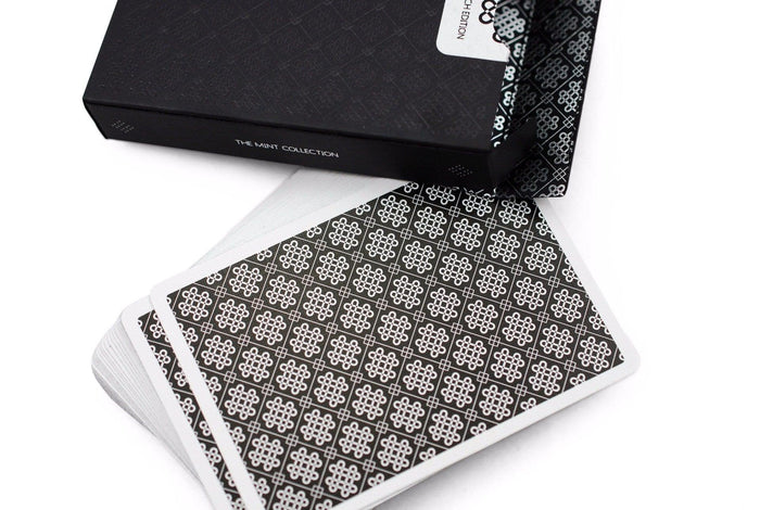Black Mint Playing Cards by 52Kards