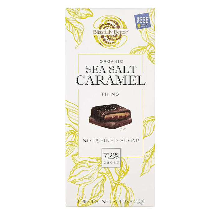 Blissfully Better Sea Salt Caramel Thin Crackers - 10 Count
