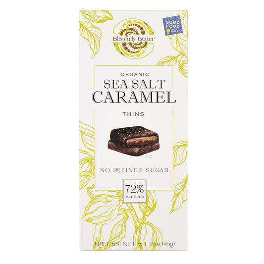 Blissfully Better Sea Salt Caramel Thin Crackers - 10 Count