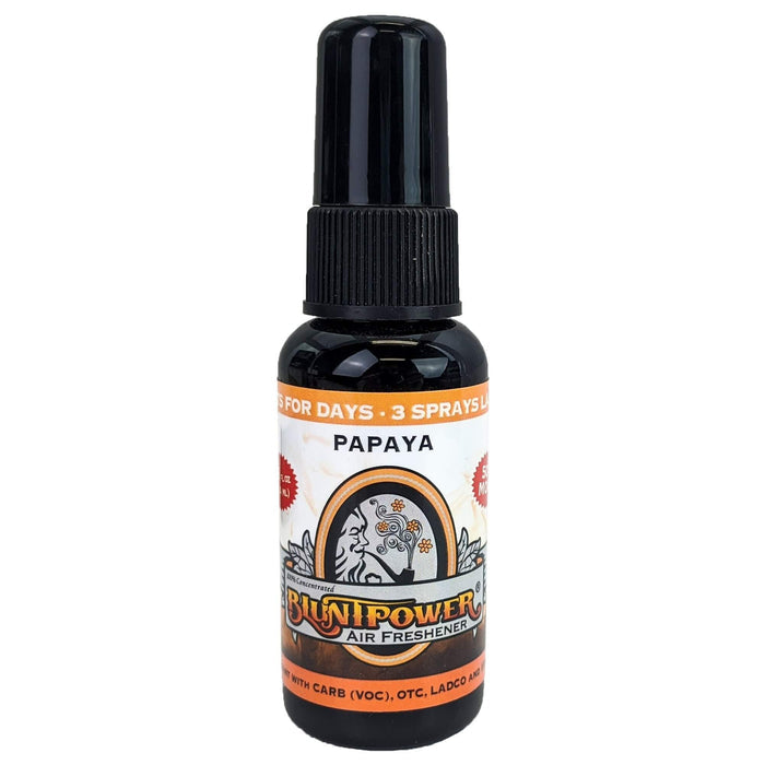 Blunt Power Spray 1.5 OZ Papaya Scent