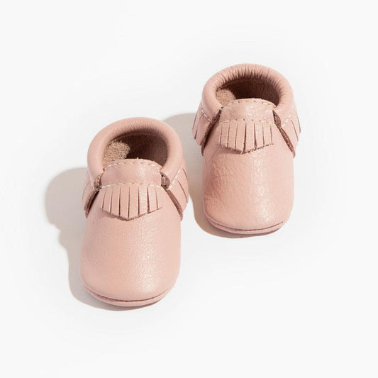Blush Moccasins Soft Soles