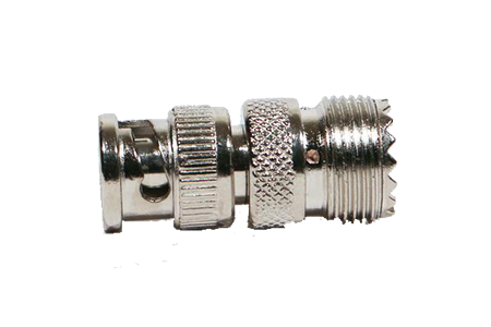 BNC Male to UHF Female Adapter | Right Channel Radios