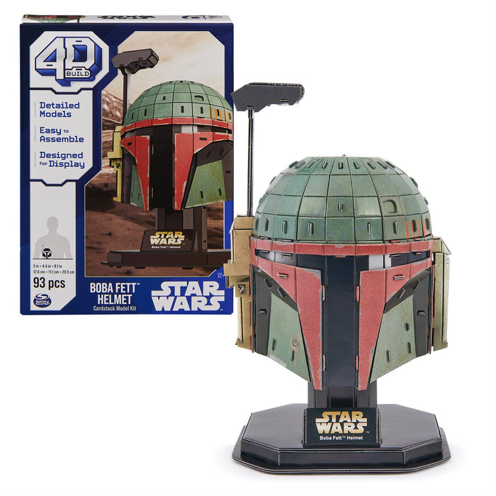 Boba Fett Helmet Star Wars 4D Puzzle