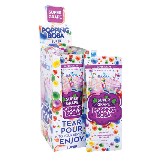 Bobavida Super Grape Popping Boba Candy - 10 Count
