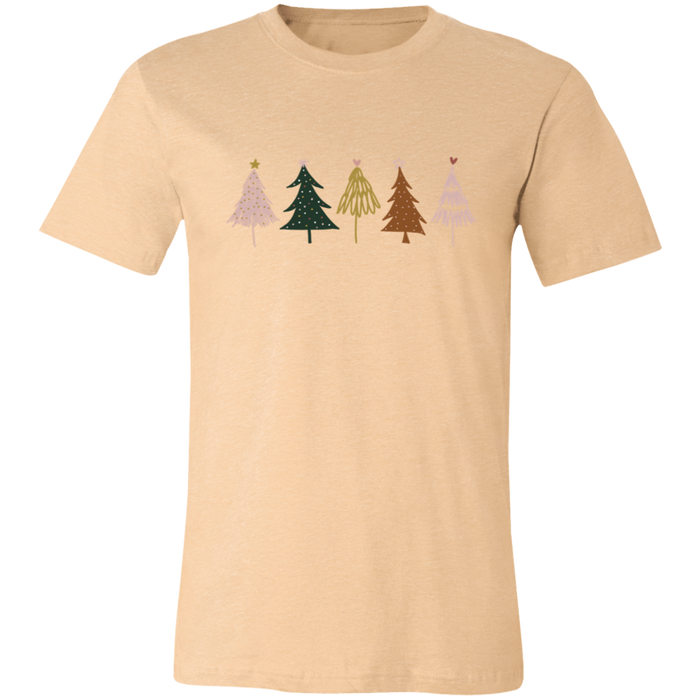 Boho Trees Graphic graphic t-shirt in Heather Sand Dune