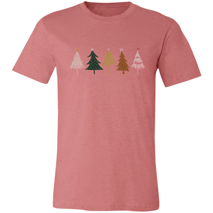 Boho Trees Graphic graphic t-shirt in Heather Mauve