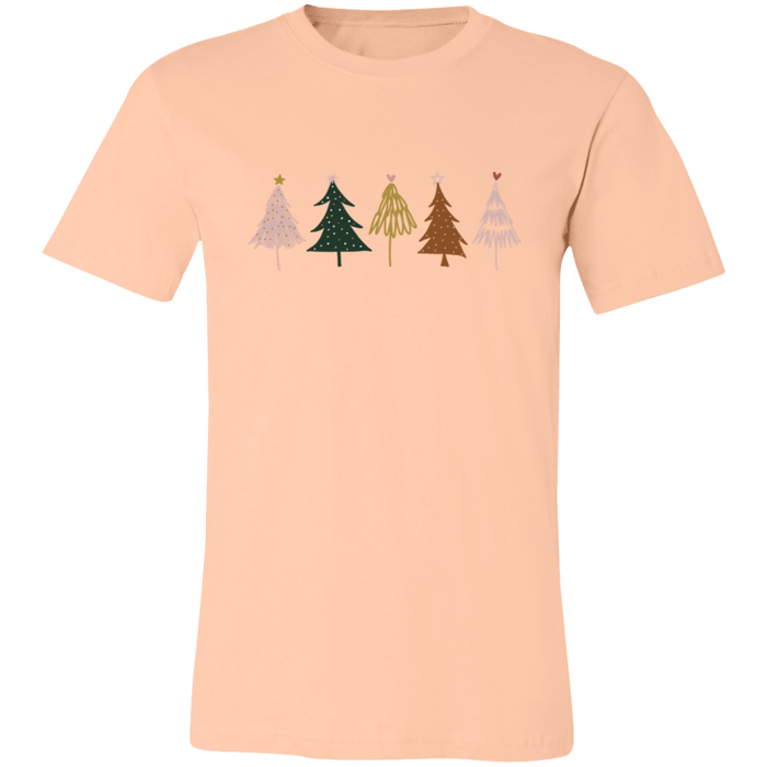 Boho Trees Graphic graphic t-shirt in Heather Peach