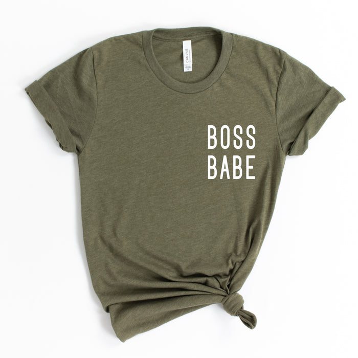 Boss Babe graphic t-shirt, product photo 2