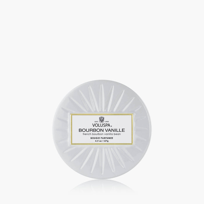 Bourbon Vanille - Mini Tin Candle