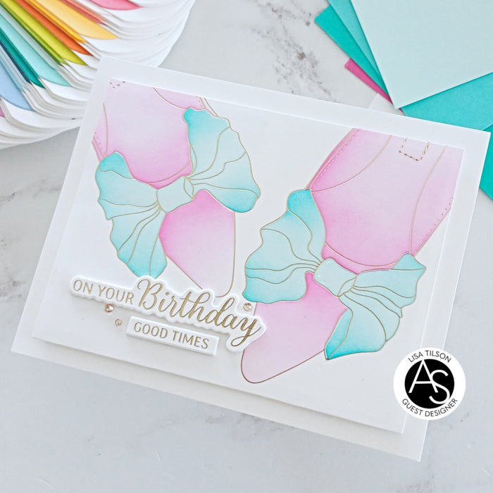 Bow Shoes Press Plate & Stencil Set Bundle