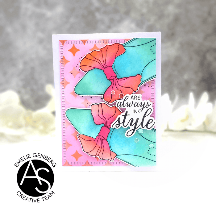 Bow Shoes Press Plate & Stencil Set Bundle