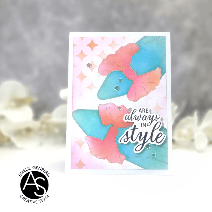 Bow Shoes Stencil Set