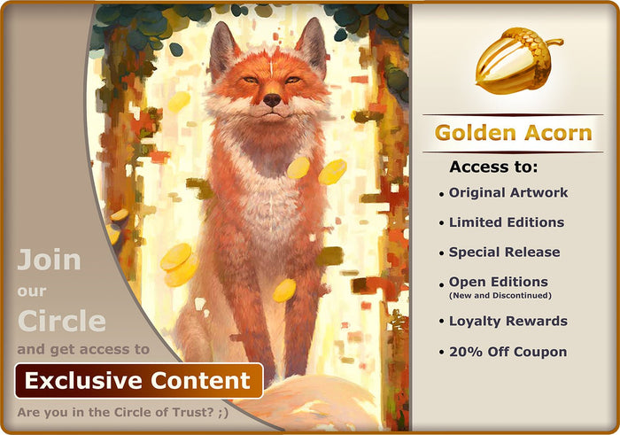 Boxwood Membership - BoxWood Board Designs - Golden Acorn - - Conjured Membership