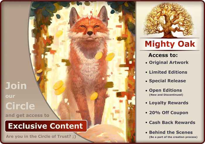 Boxwood Membership - BoxWood Board Designs - Mighty Oak - - Conjured Membership