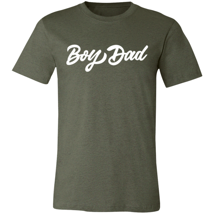Boy Dad graphic t-shirt in Heather Military Green